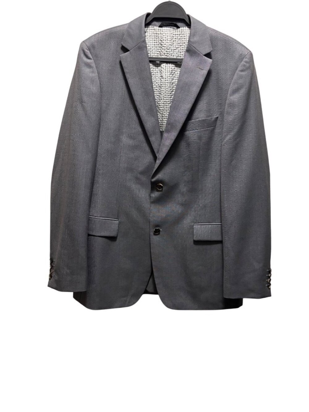 Hugo Boss Mens Maselli6 Virgin Wool Suit Jacket Blazer Size 42L Two-Button